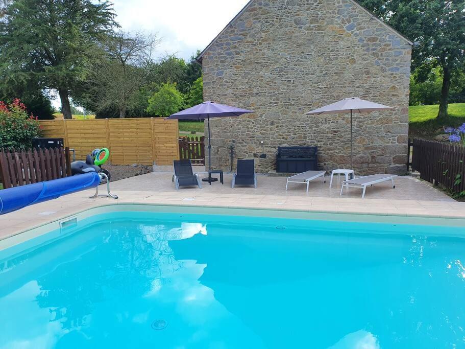 Studio Nid Cosy Avec Piscine Bonnemain Kültér fotó