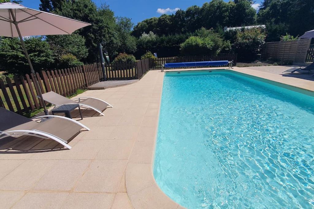 Studio Nid Cosy Avec Piscine Bonnemain Kültér fotó