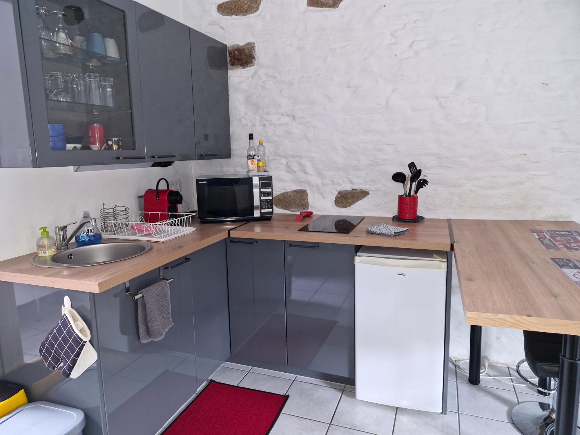 Studio Nid Cosy Avec Piscine Bonnemain Kültér fotó